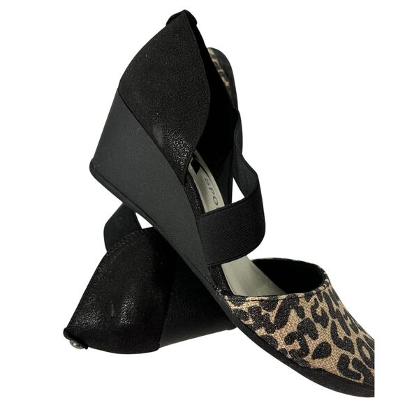 ANNE KLEIN Women’s NEW Tara Natural/Black Wedge Heels Shoes | Size 6.5 - Picture 5 of 5